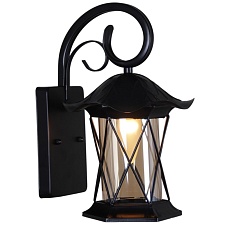 Уличный настенный светильник Reluce 08281-9.2-001U BK RLOS 3