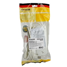 Удлинитель Stekker Home 4гн 3м с/з HM06-40-03 49351 4