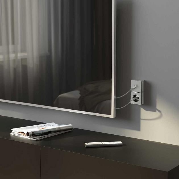 Розетка с заземлением Werkel Gallant серебряный W5071006 4690389167157 Фото № 3