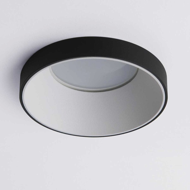 Встраиваемый светильник Elektrostandard 112 MR16 белый/черный a053339 Фото № 3