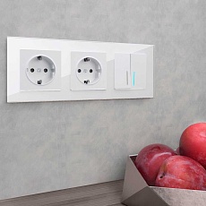 Рамка на 3 поста Werkel Favorit белый W0031101 4690389159749 5