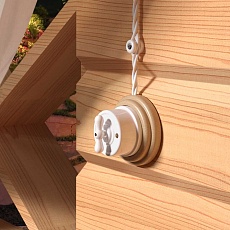 Ретро кабель Werkel витой трехжильный 2,5 мм белый W6453301 4690389165603