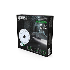 Кемпинговый светодиодный фонарь Gauss от батареек 135х20 500 лм GF004 1