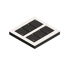 PNL Беспроводная панель TY 6 клавиш белый