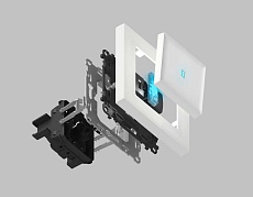 Выключатель одноклавишный AMBRELLA VOLT VM101 1