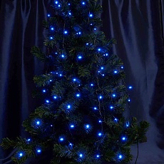 Светодиодная гирлянда Feron Линейная 230V синяя с мерцанием CL06 32312 2