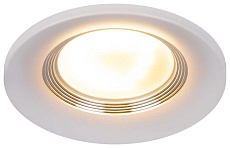 Светильник встраиваемый алюминиевый ЭРА KL107 WH/SL под лампу MR16 GU5.3 белый/серебро Б0061096 3