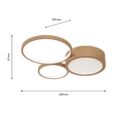 Потолочный светодиодный светильник F-Promo Campus 4681-3C 1