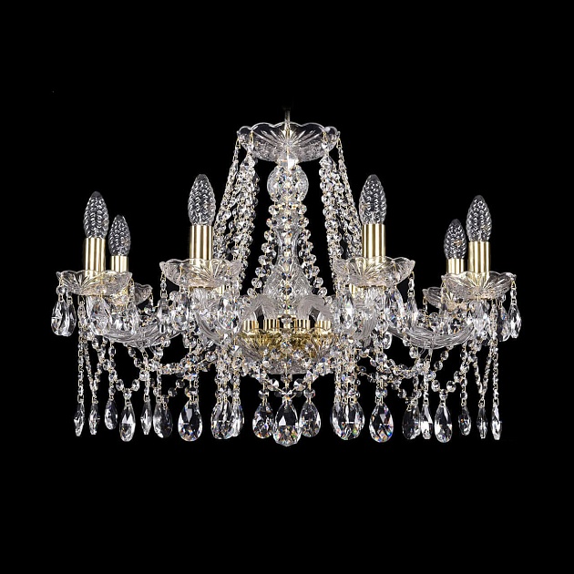 Подвесная люстра Bohemia Ivele 1413/8/220 G Фото № 1