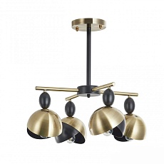 Потолочная люстра Arte Milano Neapolis71307 271307/4 BK/GD 4