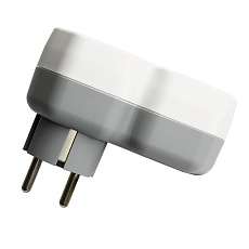 Разветвитель сетевой на 1 выход с/з Stekker 250В, 16А, USB A+ Type C, 2,4А, PD, белый/серый, ADP16-16-20 50109 5