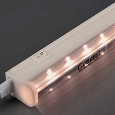 Светодиодный светильник для растений General GLF1-600-8BT-FITO, спектр для фотосинтеза, 1/30