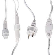 Cветодиодная гирлянда Sneha бахрома 230V белый мерцающий A-057B WW/W FLASH 2