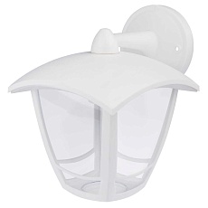 Садово-парковый светильник ЭРА «Дели 2» НБУ 07-40-002 белый 4-гранный настенный IP44 Е27 max60Вт Б0051196 5