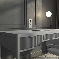 Выключатель Werkel Hammer двухклавишный серебряный W1220006 4690389162299 4