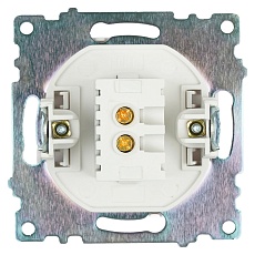 Розетка 2хUSB Stekker Катрин белый GLS10-7115-01 39686 2