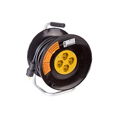 Удлинитель силовой на катушке 4 гнезда с/з 50 м 3х2,5 мм² PROFESSIONAL PROCONNECT 11-7615