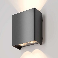 Уличный настенный светодиодный светильник Maytoni Shell O570WL-L20B3K 2