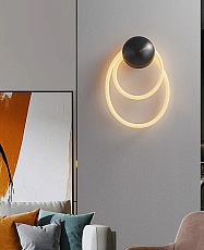 Настенный светильник Lightera Tura LE103W-47BA STEEL 1