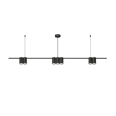 Подвесная люстра Denkirs Orbit DK4063-BK 1