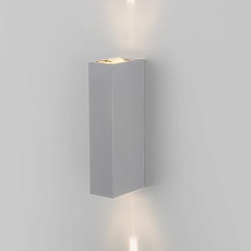 Уличный настенный светодиодный светильник Elektrostandard Blaze 35136/W серый a057051