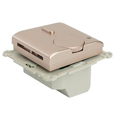 Терморегулятор для теплого пола Stekker Катрин шампань GLS00-7117-02 49743 5