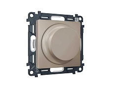 Комплект механизма светорегулятора универсального AMBRELLA VOLT ALFA Серо-бежевый матовый 25-600W/LED 5-300W QUANT (AP3655, VM136) MA365510