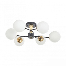 Потолочная люстра Arte Milano Neapolis76808 276808/6 BK/GD