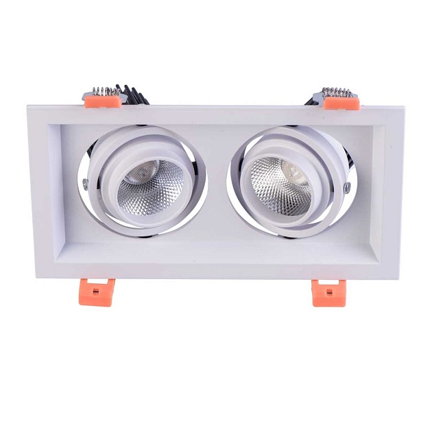 Встраиваемый светодиодный светильник De Markt Круз 15 637016202 Фото № 5