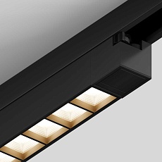 Трековый линейный светильник направленного света Hesby Lighting Skylite Однофазный,474мм- 3000К, 30Вт, чёрный HSBL_0144 5