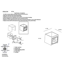 Настенный светодиодный светильник Crystal Lux CLT 520W WH 1