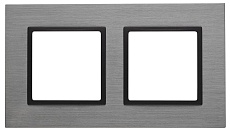 Рамка 2-постовая ЭРА Elegance 14-5202-42 Б0034552