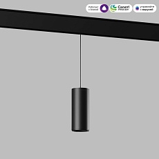 Подвесной трековый светодиодный светильник Elektrostandard (Умный дом) Slim Magnetic Dim Amend 85073/01 черный a063534 1