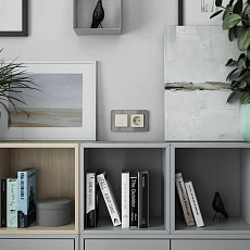 Розетка с заземлением Werkel айвори матовый W1171062 4690389184710 1