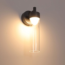 Уличный настенный светодиодный светильник Favourite Pixar 4703-1W 5