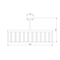 Потолочная люстра Bogates Eclipse 358/8 Smart 2