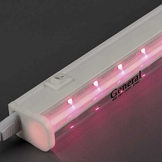 Светодиодный светильник для растений General GLF1-600-8BT-FITO, спектр для рассады, 1/30