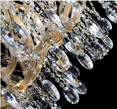 Подвесная люстра Crystal Lux Hollywood SP20+10 Gold 4
