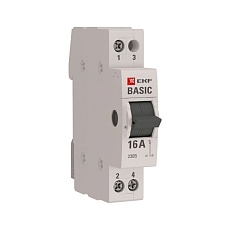 Трехпозиционный переключатель 1P 16А EKF Basic tps-1-16