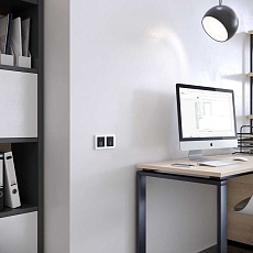 Рамка Werkel Acrylic на 2 поста белый W0022701 4690389184840 3