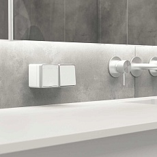 Выключатель одноклавишный влагозащищенный Werkel Gallant белый W5010201 4690389163920 2