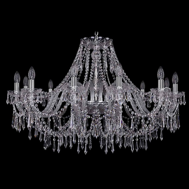 Подвесная люстра Bohemia Ivele 1403/12/360 Ni Фото № 1