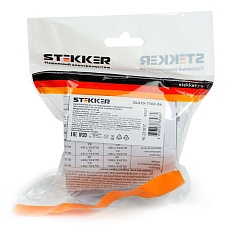 Выключатель двухклавишный Stekker Катрин шоколад GLS10-7104-04 49019 3