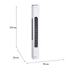 Трековый светодиодный светильник Reluce 13004-9.3-001UR magnetic LED18W BK 1