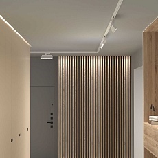 Трековый светодиодный светильник Elektrostandard Garda 85018/01 белый a057443 1