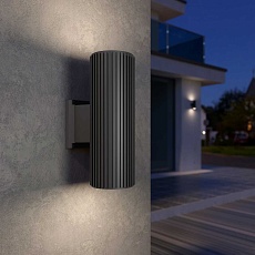 Уличный настенный светильник Elektrostandard 1403 Techno a032624 1