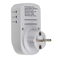 Реле напряжения однофазное Uniel UBR-E35 White UL-00012537 1