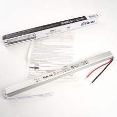 Блок питания для светодиодной ленты Feron LB001 24V 72W IP20 3A 48741 1