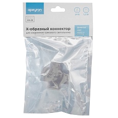 Коннектор X-образный Apeyron 09-29 3