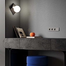 Клавиша для выключателя/переключателя одноклавишного с подсветкой, S70 (капучино) Voltum VLS000214 4